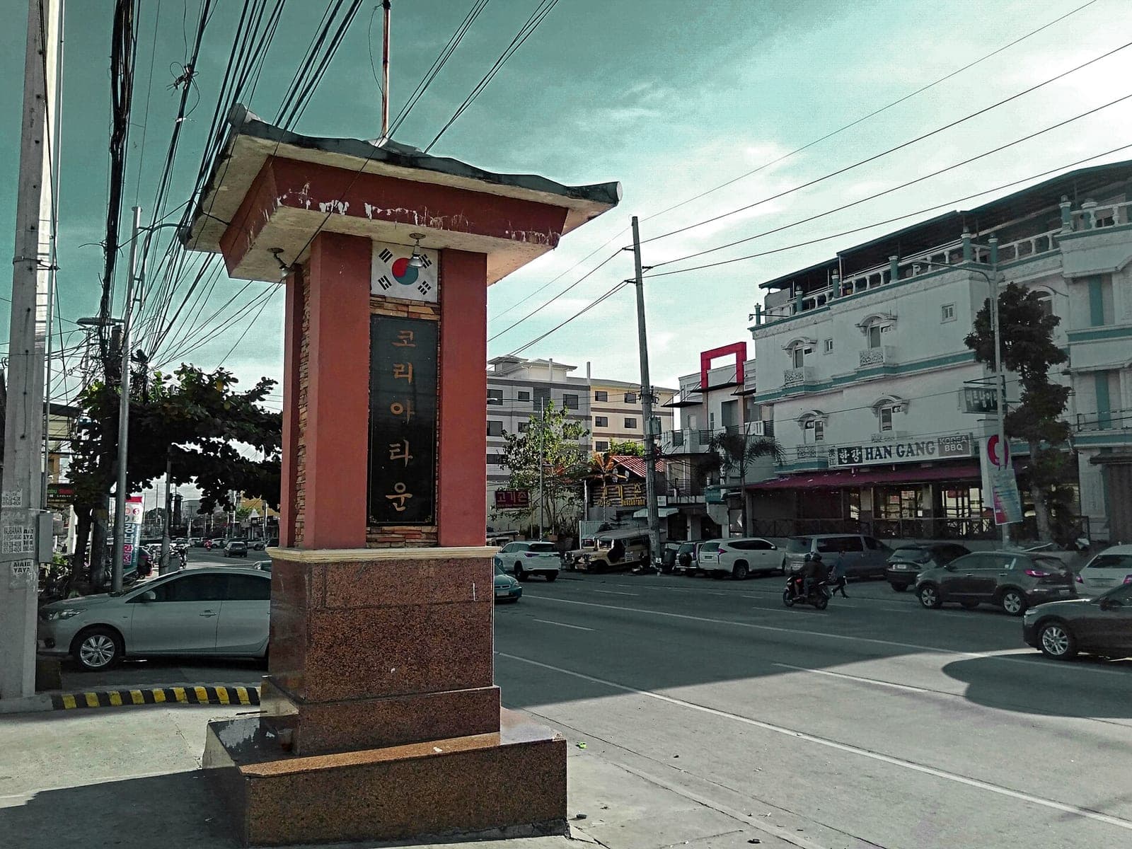 Korea Town on Friendship Highway, Angeles City